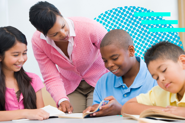 A teacher checks in with her students after a difficult discussion. 