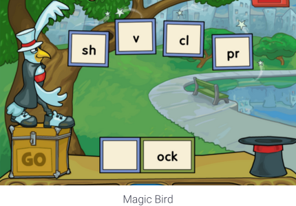 Magic Bird teaches ELL students phonemic awareness. 