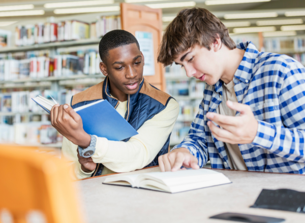 Two students benefit from formative assessment mapping in their ELA program.