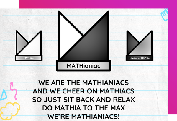 Lyrics to a song to motivate students in math class.